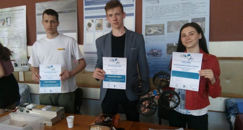 ATV skolēni piedalās izgudrojumu un inovāciju izstādē “Minox Latgale”