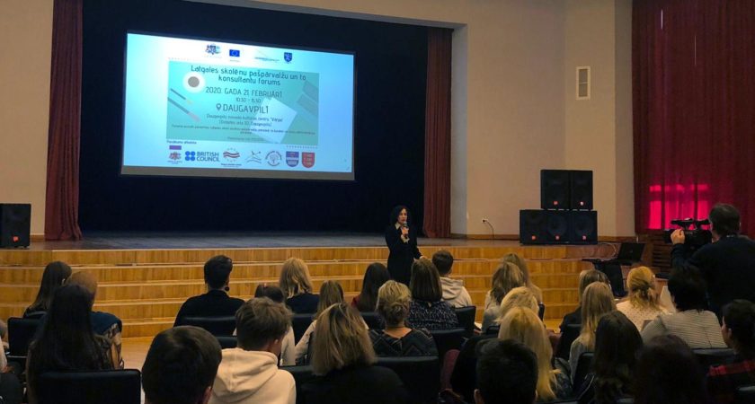 21.februārī Daugavpilī notika Latgales skolēnu pašpārvalžu forums