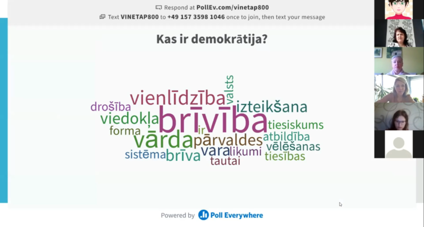 EPVS atklātā stunda “Cik demokrātiska ir Latvija?” ATV