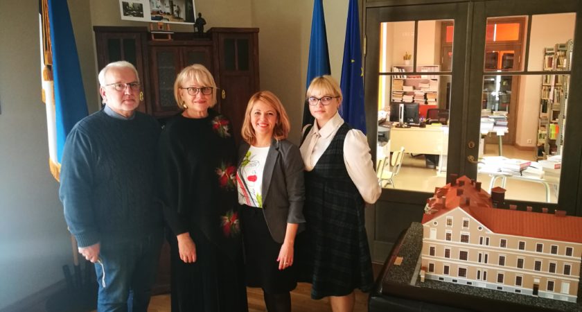 ATV skolotāju brauciens uz Tartu Jaan Poska ģimnāziju