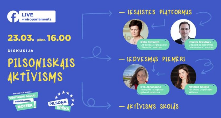 Seminārs “Pilsoniskais aktīvisms”