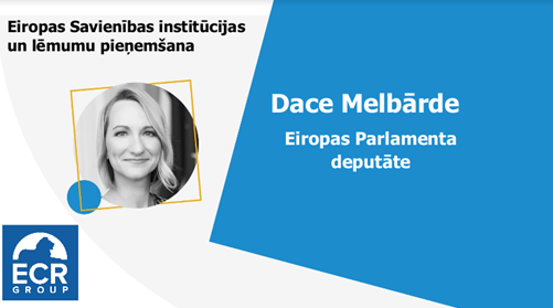 Atklātā EPVS stunda kopā ar EP deputāti Daci Melbārdi