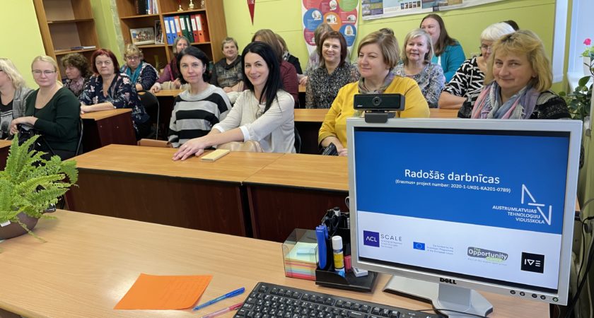 Balvu novada valodu skolotāju vizīte Austrumlatvijas Tehnoloģiju vidusskolā