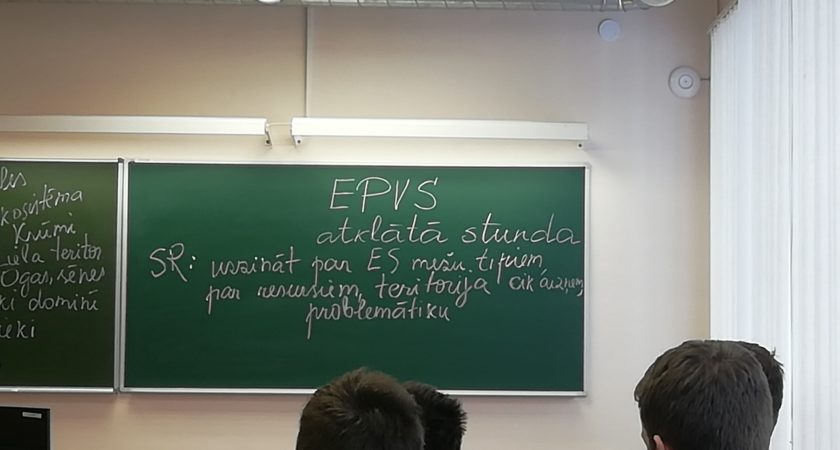 EPVS atklātā stunda kopā ar EP deputātu I.Ijabu