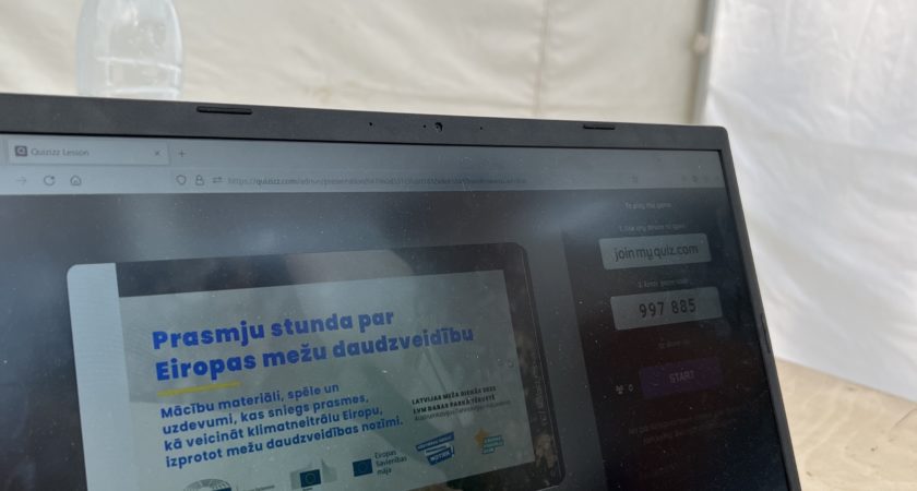 ATV skolēni piedalās Meža dienās