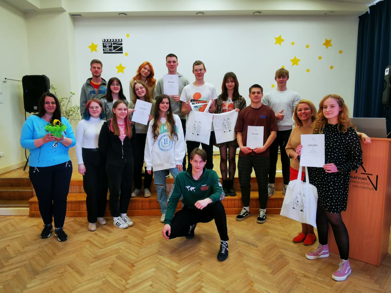 Erasmus+ programmas projekta „SCALE“ ietvaros ATV 11.klašu skolēni izstrādā vides projektus