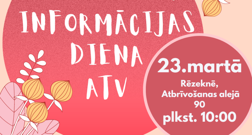Informācijas diena ATV!