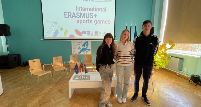 ATV piedalās pirmajās starptautiskajās Erasmus+ sporta spēlēs!