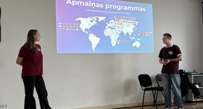 AFS apmaiņas programmas pārstāvji viesojas ATV