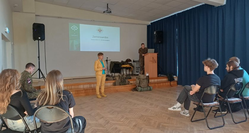 Tikšanās ar Zemessardzes 32. bataljona pārstāvjiem