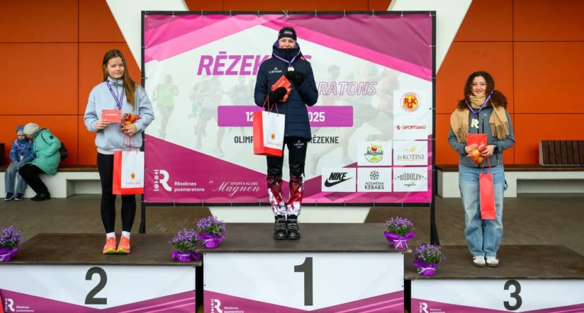 ATV jaunieši startē Rēzeknes pusmaratonā