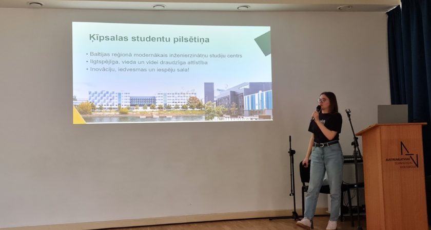 RTU pārstāve viesojas ATV