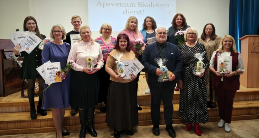 Skolotāju dienas svinības ATV