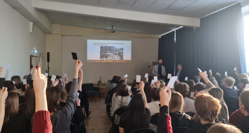 Barikāžu laika atceres pasākums