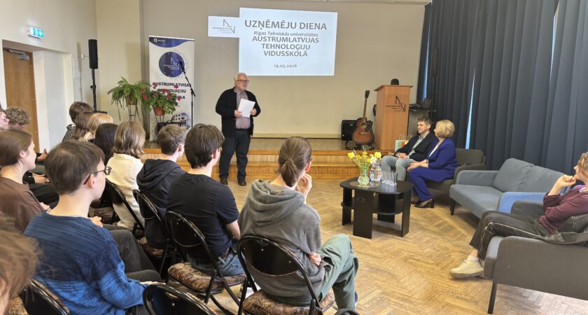 Uzņēmēju diena RTU Austrumlatvijas tehnoloģiju vidusskolā